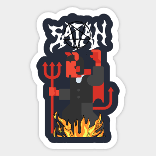 Heill Satan Sticker